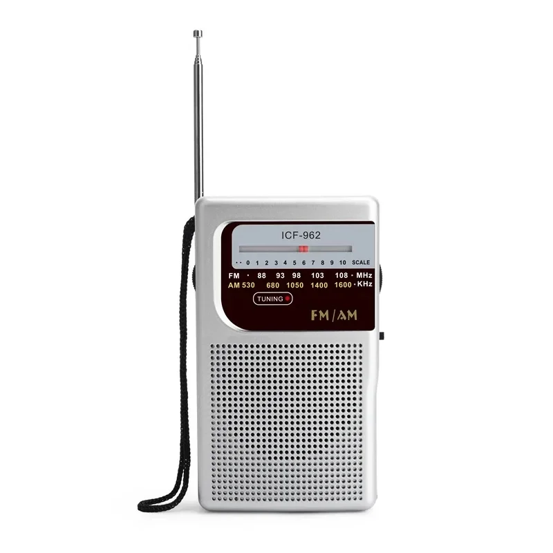 (radio Estéreo Para Exteriores Blanca 0icf-962)