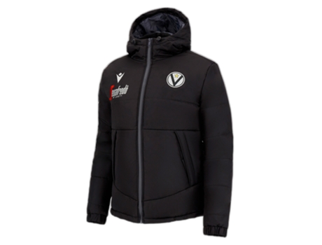 Chaqueta de Baloncesto Unisex MACRON (L - Negro)