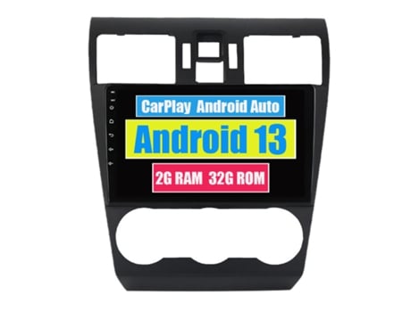 Autoradio Multimedia ROVERONE para Subaru Forester 4 SJ 2012 - 2015 CarPlay Android Coche Radio Bluetooth Navegación
