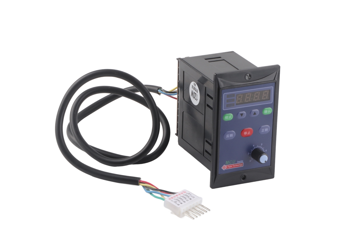 Controlador De Velocidad Digital Para Motor Ac 220v 6-200w Unidad De Control De Velocidad 0-100% (120w Fila Simple 6 Pines)