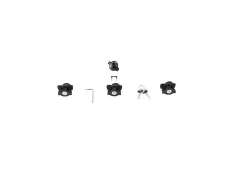Kit de cerraduras rígidas para maletas de moto 3 cerraduras 1 kit SW-MOTECH TRAX