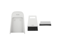 Juego De 3 Mini Cepillos De Limpieza Y Coladores Para Salones De Uñas, Color Blanco, Para Mesa.