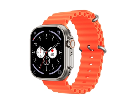 Smartwatch WS68 ULTRA con pantalla a color de 1,85'', compatible con monitorización de frecuencia cardíaca/monitorización de presión de aire