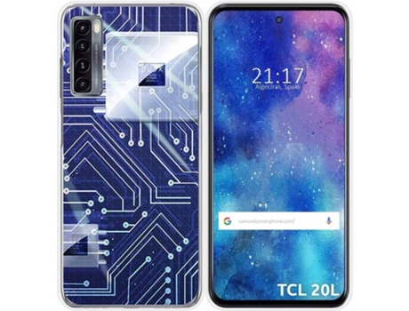 Carcasa TCL 20L / 20L+ TUMUNDOSMARTPHONE Circuito Multicolor