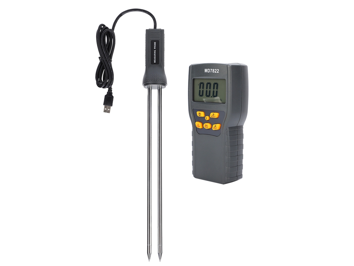 Mediidor De Humedad Portátil Para Granos Con Pantalla Digital Preciso Tester De Humedad Para Arroz Soja