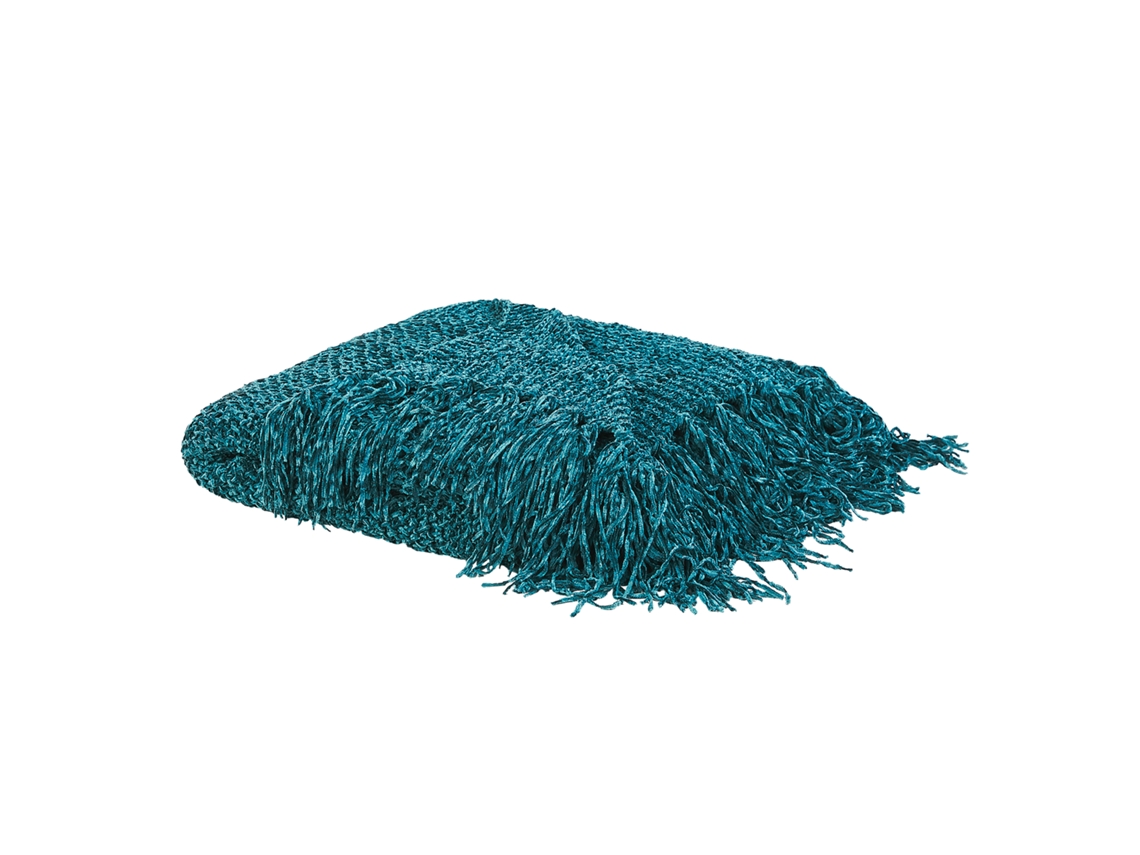 Manta BELIANI Hamat Verde (200x150x1 cm - Poliéster)