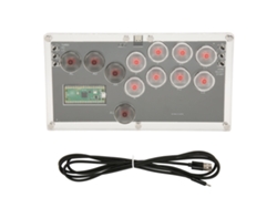 Controle Joystick Arcade LAXISCREED Led Portátil