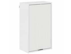 Armario de baño blanco brillante de 39 x 23,5 x 65 cm.