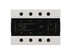 Relé De Estado Sólido Trifásico Brm3-10da 24-480 Vca 10 A Con Potenciómetro Ajustable