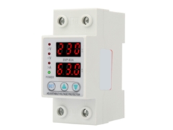 Protector De Voltaje Y Corriente Ajustable De 63 A Con Pantalla Led Dual Ac230v Svp-63a
