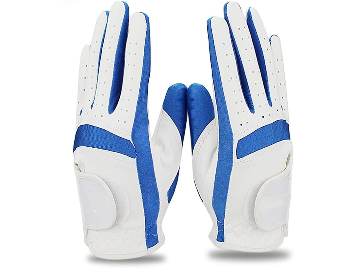 Luvas de Golfe, 1 Par de Luvas de Golfe Infantis, para Mão Esquerda e Direita, Tecido Respirável, Confortáveis