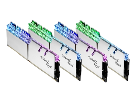 Memoria Ram G.Skill Trident Z Royal F4-3200C16Q-128GTRS 128 GB 4 x 32 GB DDR4 3200 MHz