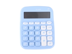 Calculadora De Mesa Com Botões Grandes Bateria Powered Eletrônica Para Casa Sala De Aula Escritório Uso Azul Céu