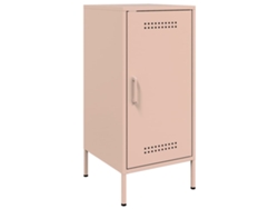 Aparador VIDAXL Rosa Acero (36x39x79 cm)