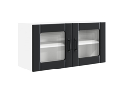 Mueble de cocina negro 80x31x40 cm Madera procesada MAISON EXCLUSIVE