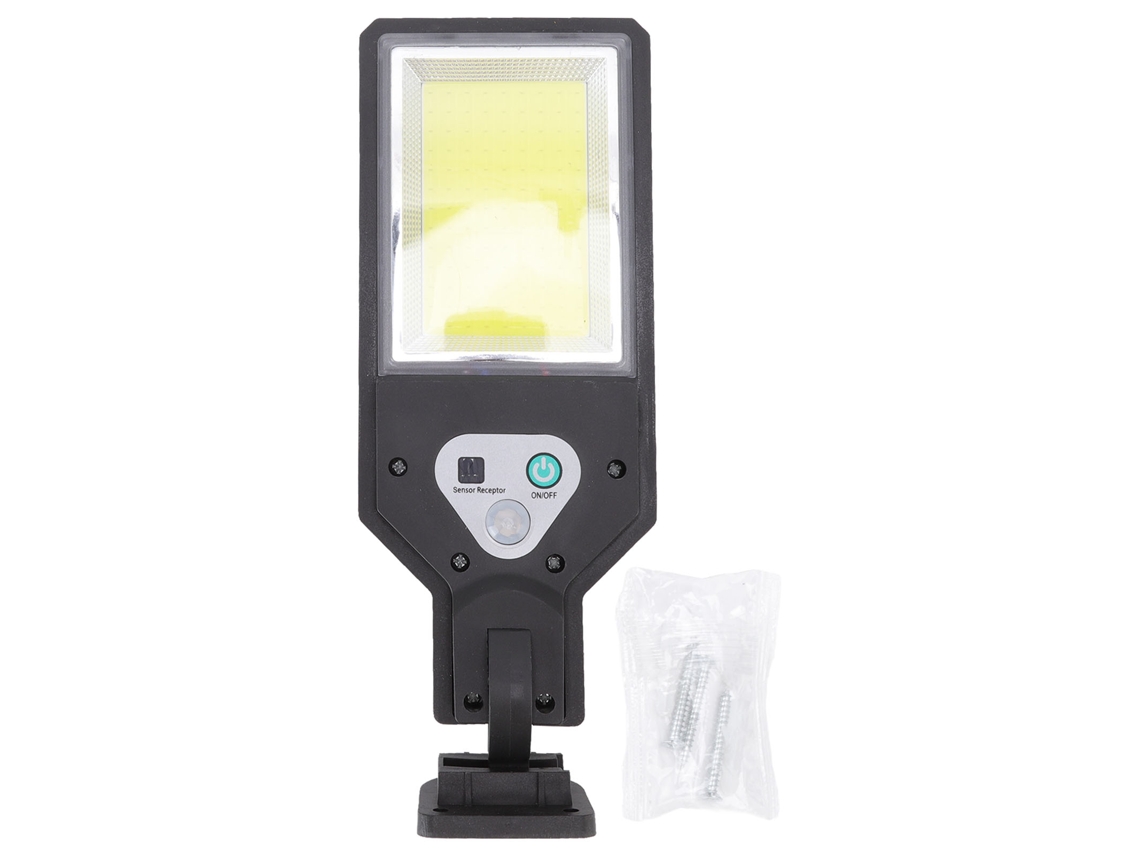 Rebe-luz Solar Exterior Led Con Sensor De Movimiento 3000lm 3 Modos Impermeable Ip65 Para Jardín Terraza Patios Camino