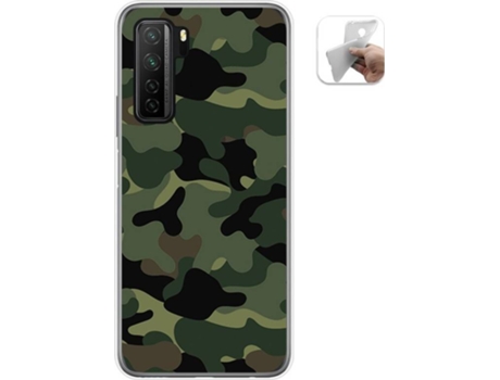 Carcasa Huawei P40 Lite 5G TUMUNDOSMARTPHONE Camuflaje Multicolor