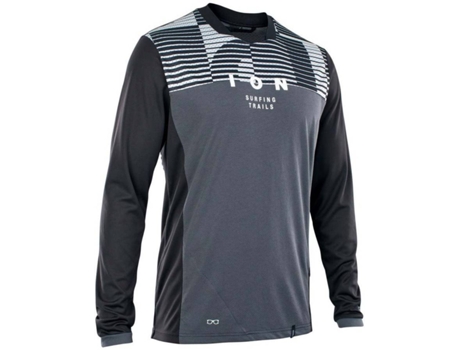 Camiseta de Hombre para Cicling ION Scrub Mesh Ine Gris (L)