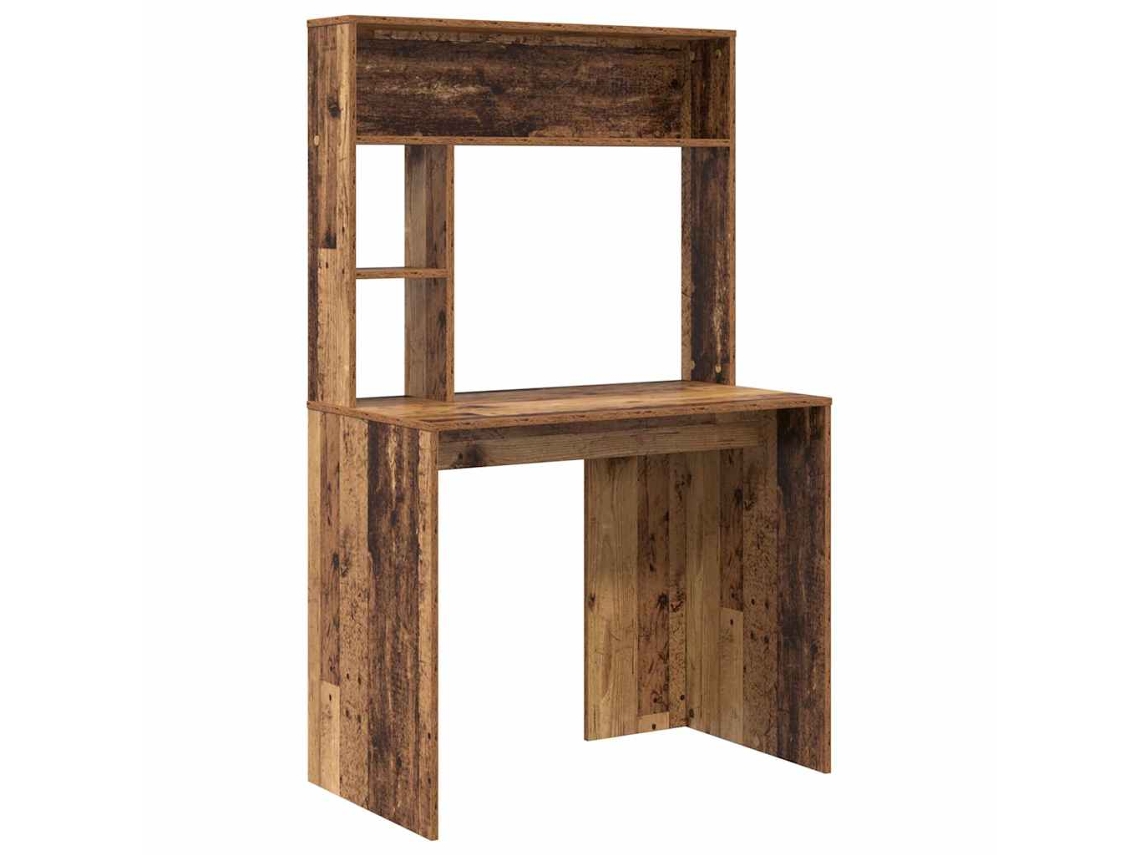 Escritorio antiguo de madera | Escritorio secreter 91 x 50 x 149 cm Madera tratada