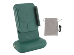 Empuñadura Para Cámara De Teléfono Móvil Con Control Remoto Bluetooth Y Rotación De 90 Grados - Verde