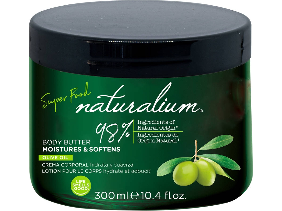 Crema Corporal NATURALIUM Super Food Aceituna (300 ml)