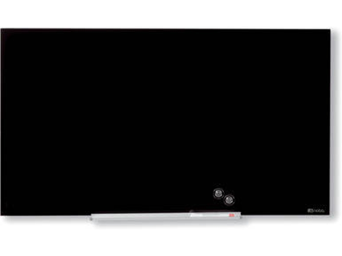 Pizarra Blanca NOBO Diamond Negro (677x381mm - Cristal - Magnético: Sí)