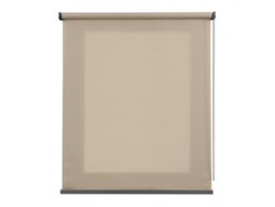 Estor translúcido Estores enrollables Premium con acabados en aluminio Beige, 45 x 180 cm STORESDECO