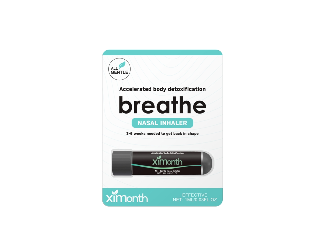 Inhalador nasal de alivio rápido y calmante
