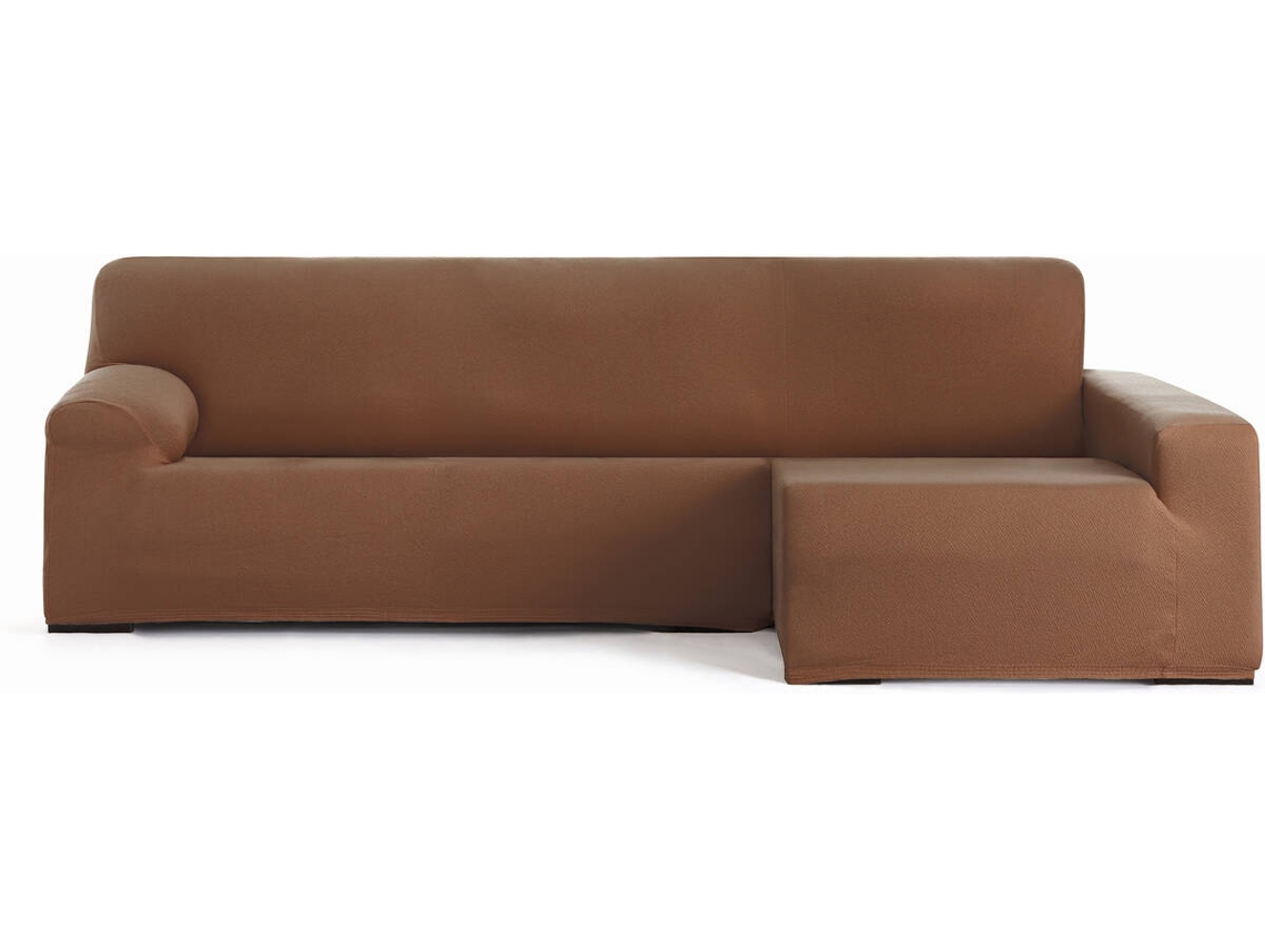 Capa de Chaise Longue Derecha EYSA Premium Bronx Tejido Multielástico (310 x 170 x 110 cm - Poliéster - Caldera)