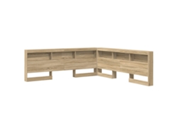 Maison Exclusive - Cabecera De Almacenamiento Con Estante Roble Sonoma 180 Cm