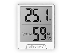 Termômetro E Higrômetro Digital Para Ambientes Internos, Indicador De Umidade E Temperatura.