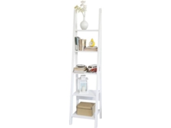 Estantería Escalera SOBUY FRG101-W (Melamina - 44x180x39 cm)