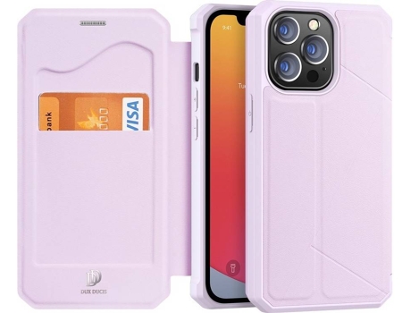 Carcasa Apple DUX DUCIS iPhone 13 Pro Skin Pro 48 Rosa