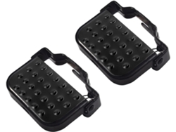 Juego De 2 Reposapiés Antideslizantes Para La Parte Trasera De La Bicicleta De Montaña Plegable