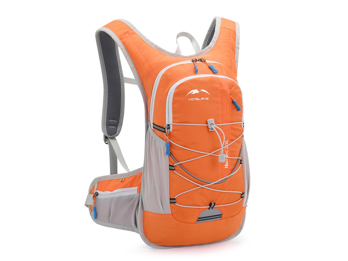 Mochila de montañismo y senderismo Yuysan, mochila deportiva para correr, trail running y maratón - Naranja