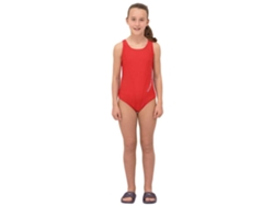 Traje de baño para Mujer SQUBA Training Rojo para Natacion (8 Años)