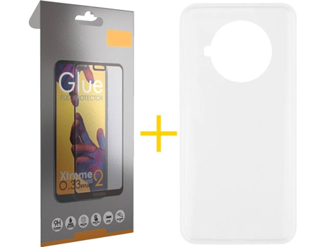 Kit Funda + Protector de Pantalla Xiaomi Mi 10T Lite 5G / Mi 10i 5G SKYHE Cristal Templado 8773 Transparente