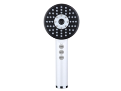 Cepillo de masaje portátil con terapia de luz roja, carga USB, para hombres y mujeres.