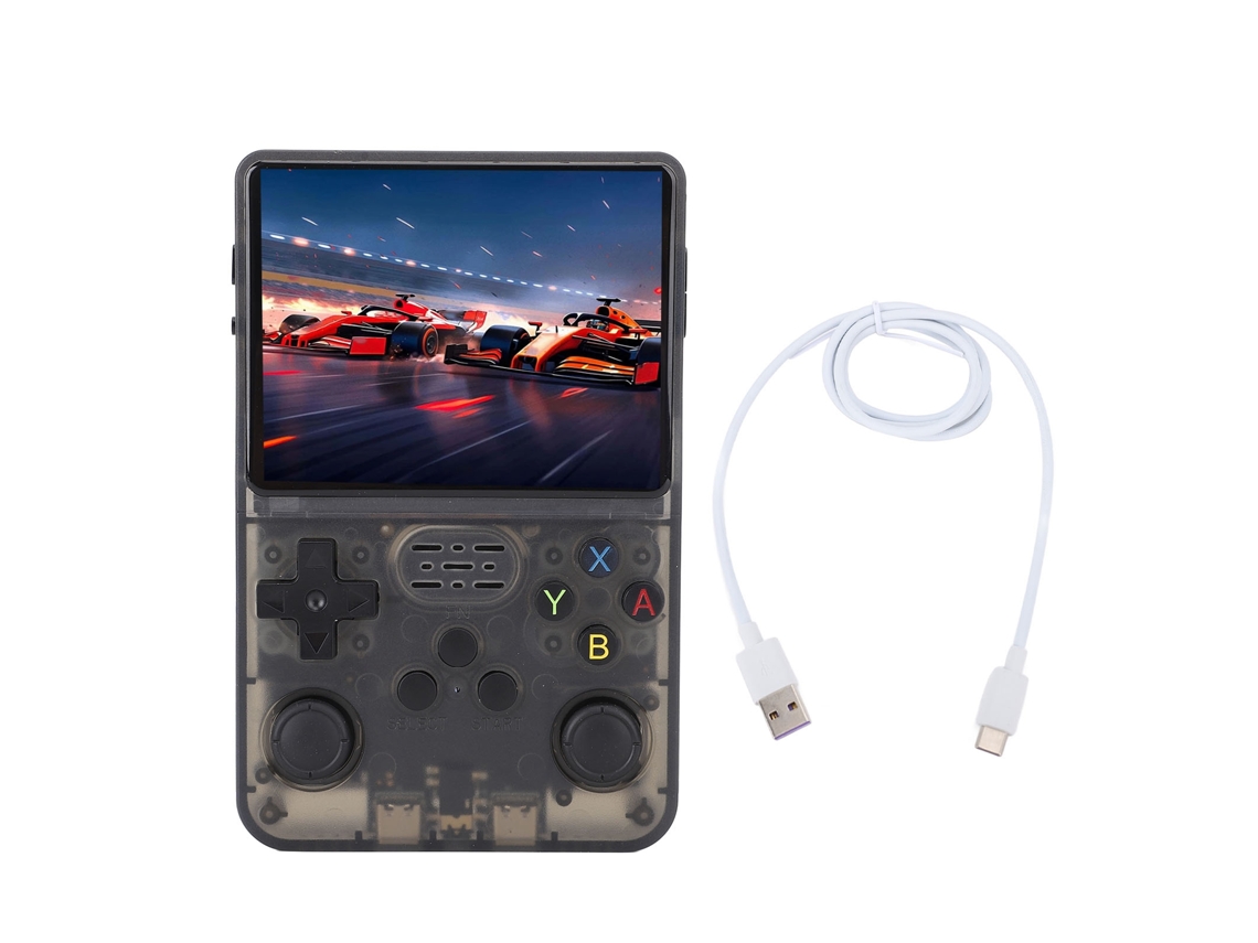 Consola De Juegos Retro Portátil De 3.5 Pulgadas 1080p Usb C Portátil 3000mah Linux