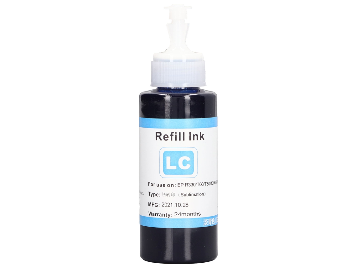 Recarga de tinta de sublimación de 100 ml, accesorio de impresión digital para R330, 230, T60 y T50
