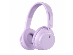 Auscultadores Bluetooth Com Microfone, Controlo Integrado E Almofadas De Conforto Skyhe Ydm65 Lilás