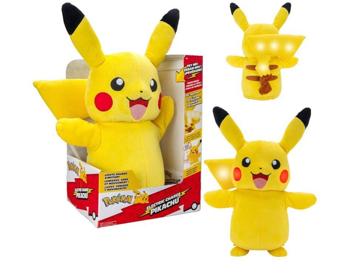 Figura POKEMON Pokemon Pikachu Electronico (Edad Mínima: 4 Años)