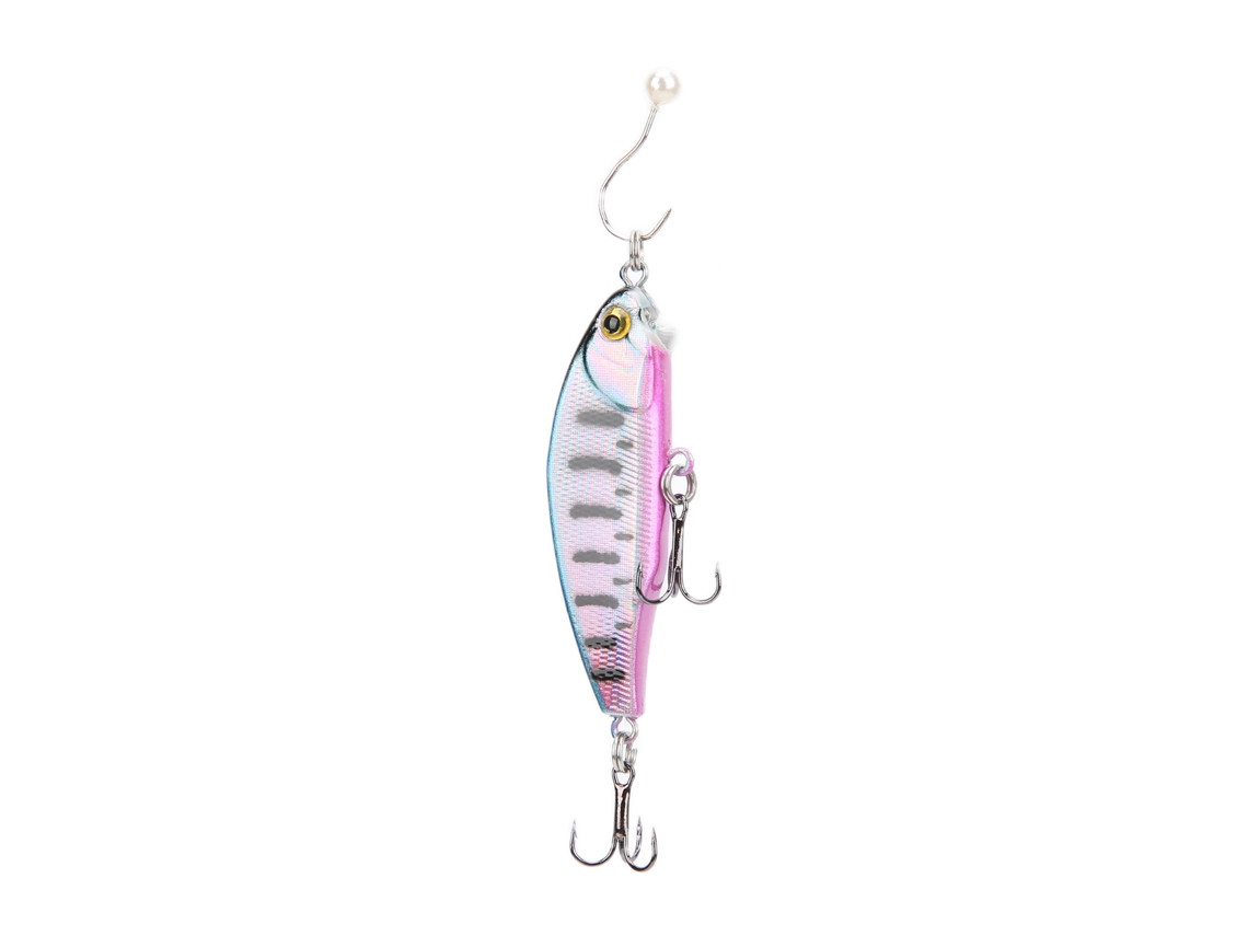 Mali isca de Pesca Mini Crankbait com Olhos 3d Mergulho Profundo para Água Doce e Salgada