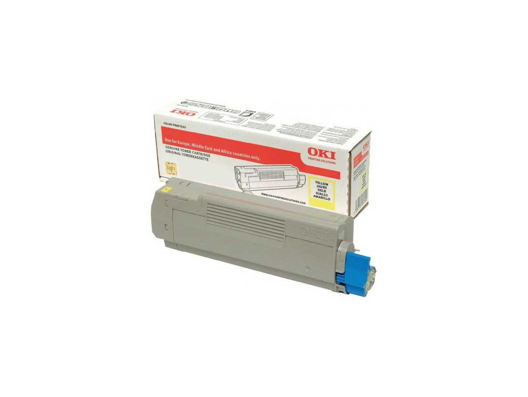 Tóner OKI C833/843 46443101 Amarillo