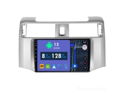 Coche Radio Android Auto Autoradio 8GB RAM 128G ROM CarPlay Navegación GPS Pantalla Táctil RoverOne para Toyota 4Runner 5 N280 2009 - 2020 