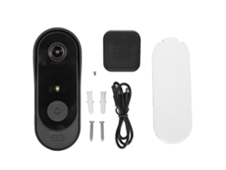 Cámara De Timbre Inteligente Inalámbrica Con Wifi Y Vídeo - Intercomunicador Visual Para Hogar