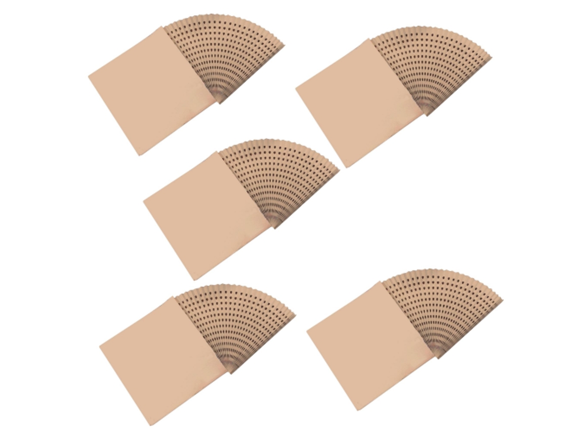 Conjunto 5 Filtros De Cartón DISPIVAL Plegado Estandar (0,63x13 m)