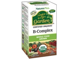 Complemento Alimentar NATURES PLUS Garden B-Complex (60 cápsulas)