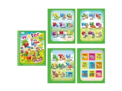 Libro De Acuarela Mágico Para Niños (digital), Libro De Rompecabezas Con Garabatos Repetidos Sobre El Agua