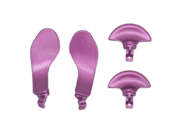 Botones Traseros Metálicos Para Mando Edge De Ps5, 4 Palancas De Repuesto Profesionales, Color Morado.